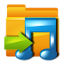 Folder Shared Music Icon 72x72 png